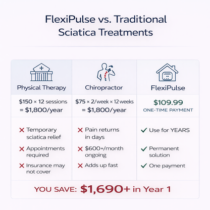 FlexiPulse® 3 in 1 Back Massager